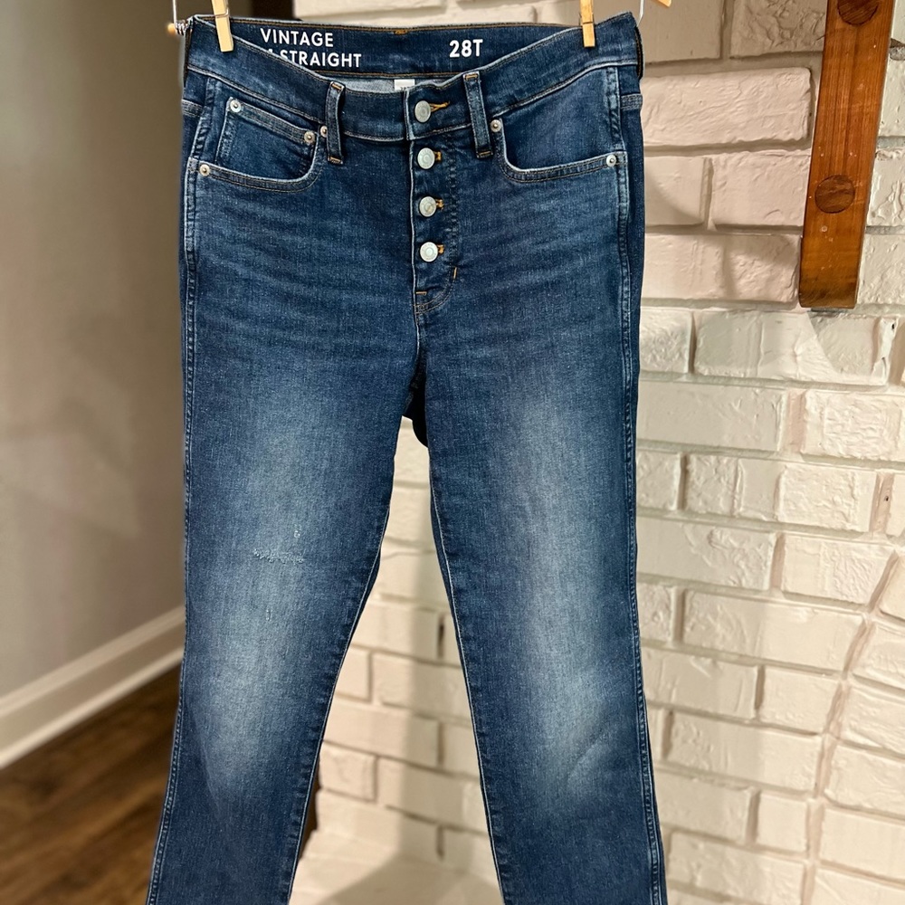 JCrew Vintage Slim Straight Denim